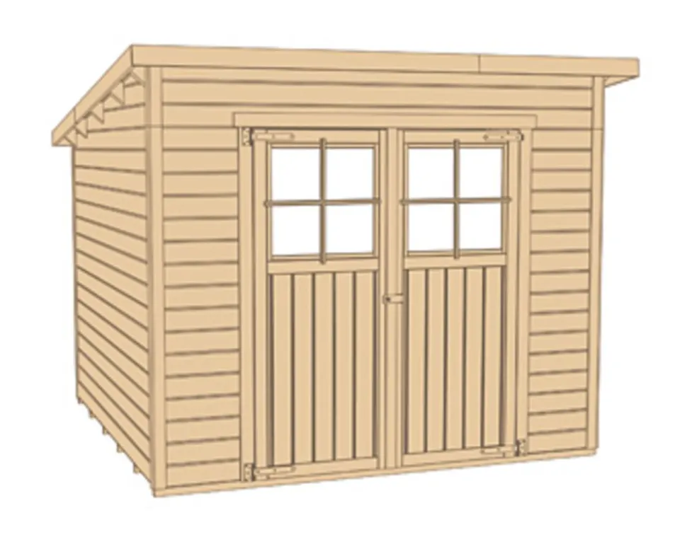 Weka Gartenhaus 325 Gr.1, ca. B200/H225/T198 cm