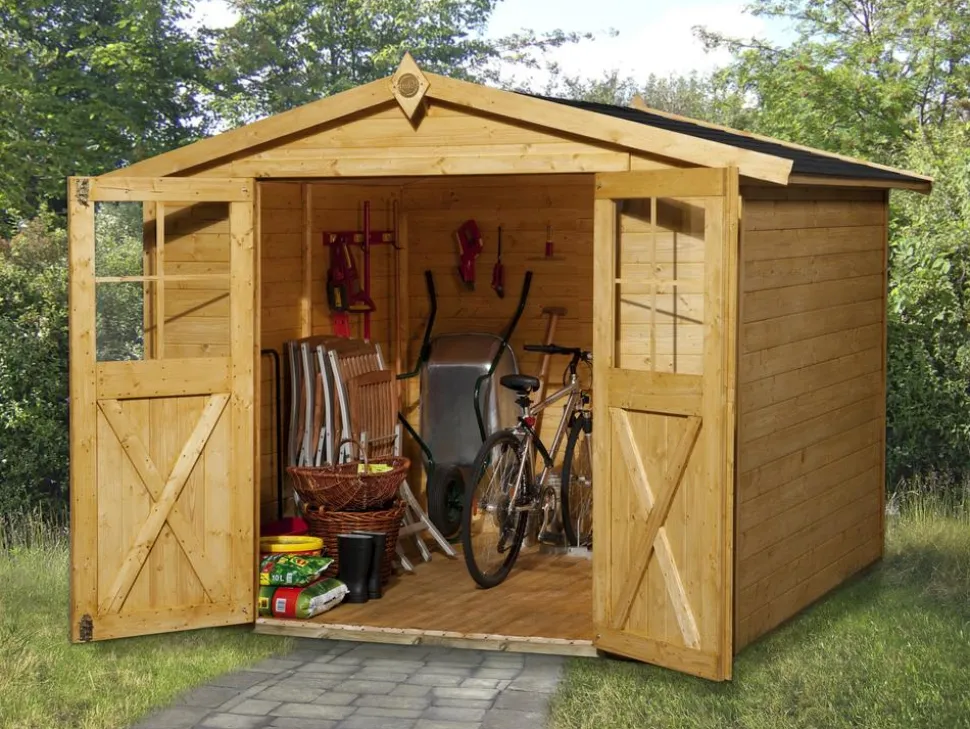 Weka Gartenhaus 316 Gr.3, ca. B290/H221/T217 cm