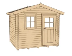 Weka Gartenhaus Premium 28