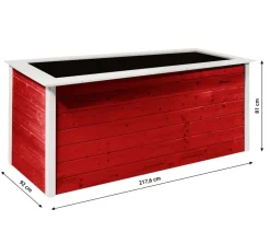 Weka Profi-Hochbeet 669 C, ca. B218/H81/T92 cm