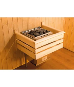 Weka Sauna Kemi Panorama mit Glastür, inkl. Ofen