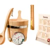 Weka Sauna Premium-Zubehör-Set, 5-teilig