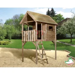 Weka Tabaluga Kinderstelzenhaus 815, ca. B125/H332/T235 cm