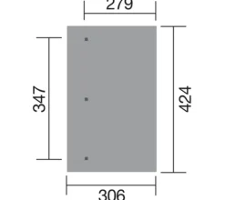 Weka Terrassenüberdachung 671
