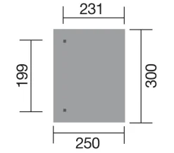 Weka Terrassenüberdachung 671