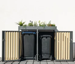 Westmann Mülltonnenbox 240 l, ca. B134/H125/T84 cm