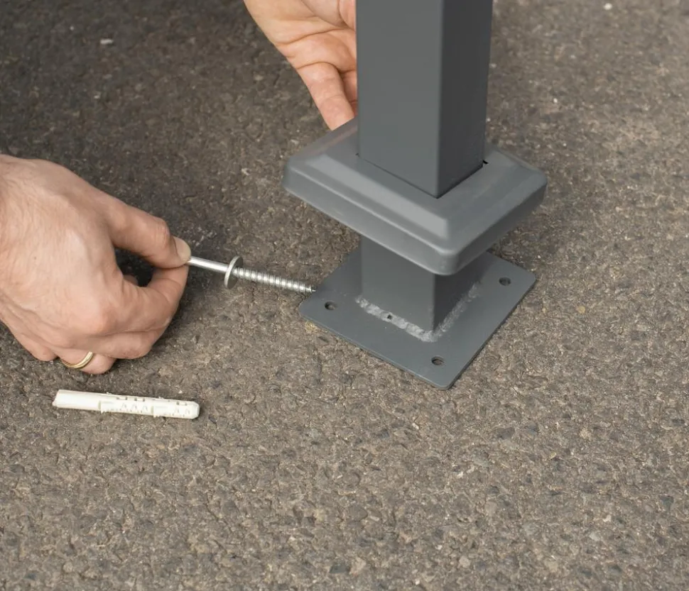 Westmann Mülltonnenverkleidung Planum 3er Box, ca. B250/H150/T90 cm