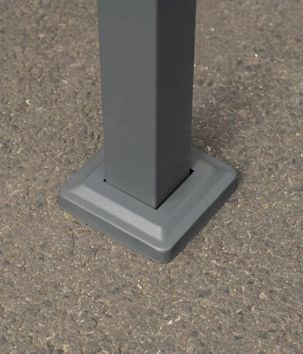 Westmann Mülltonnenverkleidung Planum 3er Box, ca. B250/H150/T90 cm