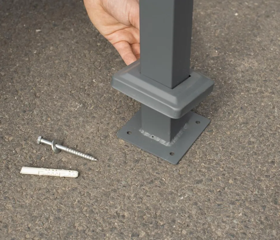 Westmann Mülltonnenverkleidung Planum 1er Box, ca. B90/H120/T90 cm