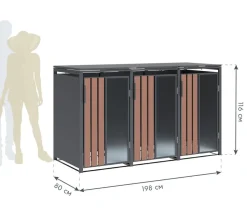 Westmann Mülltonnenverkleidung Status