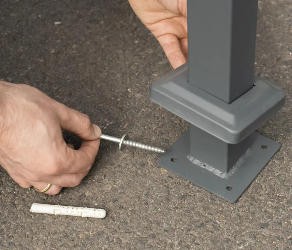 Westmann Mülltonnenverkleidung Planum 1er Box, ca. B80/H150/T80 cm