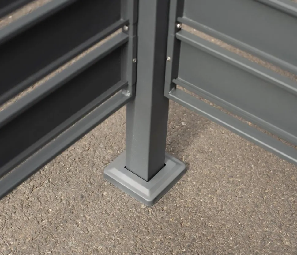 Westmann Mülltonnenverkleidung Planum 1er Box, ca. B80/H150/T80 cm