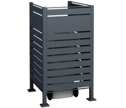 Westmann Mülltonnenverkleidung Planum 1er Box, ca. B80/H150/T80 cm