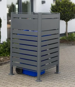 Westmann Mülltonnenverkleidung Planum 1er Box, ca. B80/H150/T80 cm