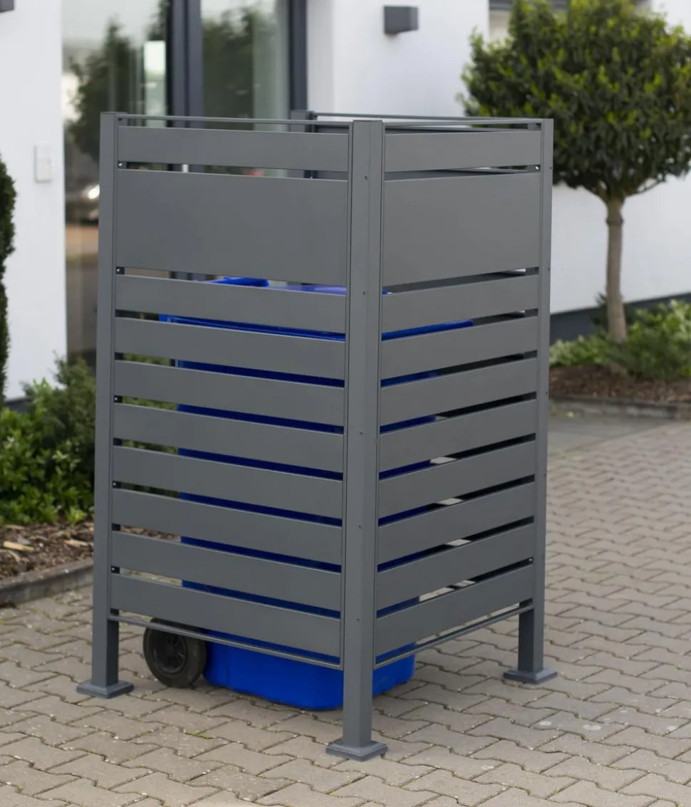 Westmann Mülltonnenverkleidung Planum 1er Box, ca. B80/H150/T80 cm
