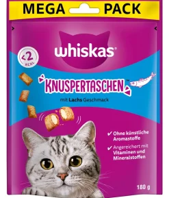 Whiskas® Katzensnack Knuspertaschen, 180 g