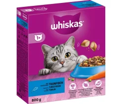 Whiskas® Trockenfutter für Katzen 1+, 800 g