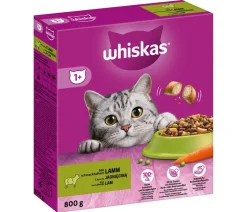 Whiskas® Trockenfutter für Katzen 1+, 800 g
