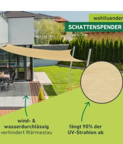 Windhager Sonnensegel Capri, quadratisch, ca. B500/T500 cm