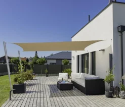 Windhager Sonnensegel Capri, rechteckig, ca. B500/T400 cm