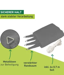 Windhager Sonnensegel Capri, rechteckig, ca. B500/T400 cm
