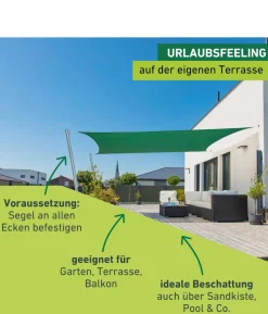 Windhager Sonnensegel Capri, rechteckig, ca. B400/T300 cm