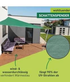 Windhager Sonnensegel Capri, dreieckig, ca. B400/T400 cm