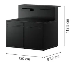 WMF Outdoor-Küche Die Kompakte, ca. B120/H112/T81 cm