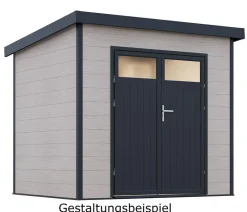 Wolff Finnhaus Gartenhaus Vitale 2420, ca. B256/H222/T220 cm