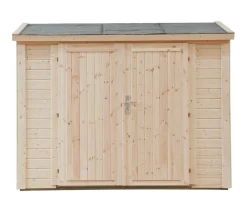 Wolff Finnhaus Premium Geräteschrank 20-D, ca. B260/H178/T122 cm