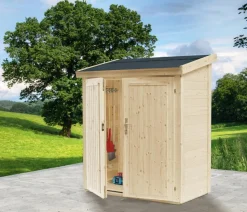 Wolff Finnhaus Premium Geräteschrank 20-B, ca. B191,8/H178/T102,6 cm