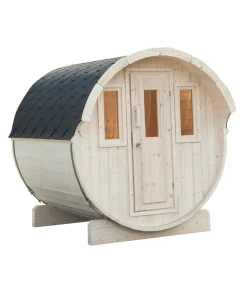 Wolff Finnhaus Saunafass Basic 230 Bausatz, ca. B205/H210/T230 cm