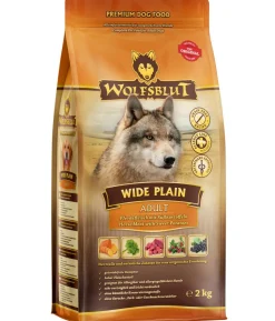 WOLFSBLUT Trockenfutter für Hunde Wide Plain, Adult, Pferd & Süsskartoffeln