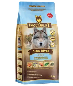 WOLFSBLUT Trockenfutter für Hunde Cold River Forelle & Süßkartoffel