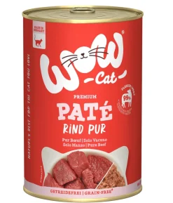 WOW® Cat Nassfutter für Katzen Adult, 6 x 400 g