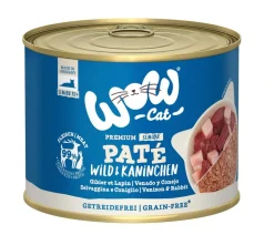 WOW® Cat Nassfutter für Katzen Premium Filets in Sauce, Adult, 8 x 85 g