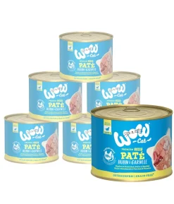 WOW® Cat Nassfutter für Katzen Premium Filets in Sauce, Adult, 8 x 85 g