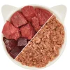 WOW® Cat Nassfutter für Katzen Premium Paté Adult, 6 x 200 g