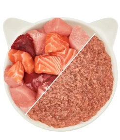 WOW® Cat Nassfutter für Katzen Premium Paté Adult, 6 x 200 g