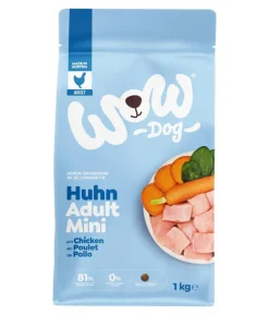 WOW® Trockenfutter für Hunde Mini Adult, Huhn