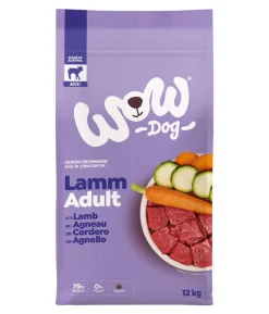WOW® Trockenfutter für Hunde Mini Adult, Lamm