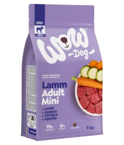 WOW® Trockenfutter für Hunde Mini Adult, Lamm